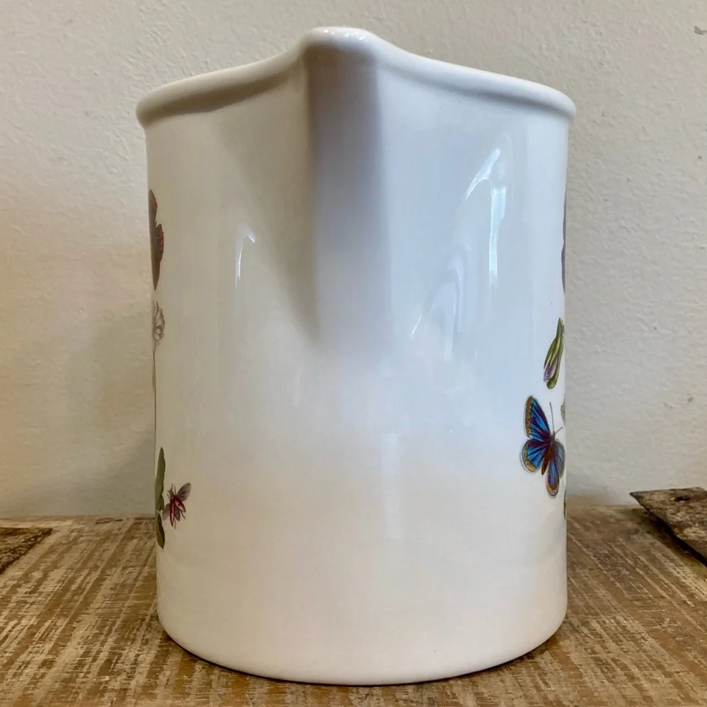 Portmeirion Ceramic Floral The Botanic Garden Pitcher Vase Made in Britain Jug